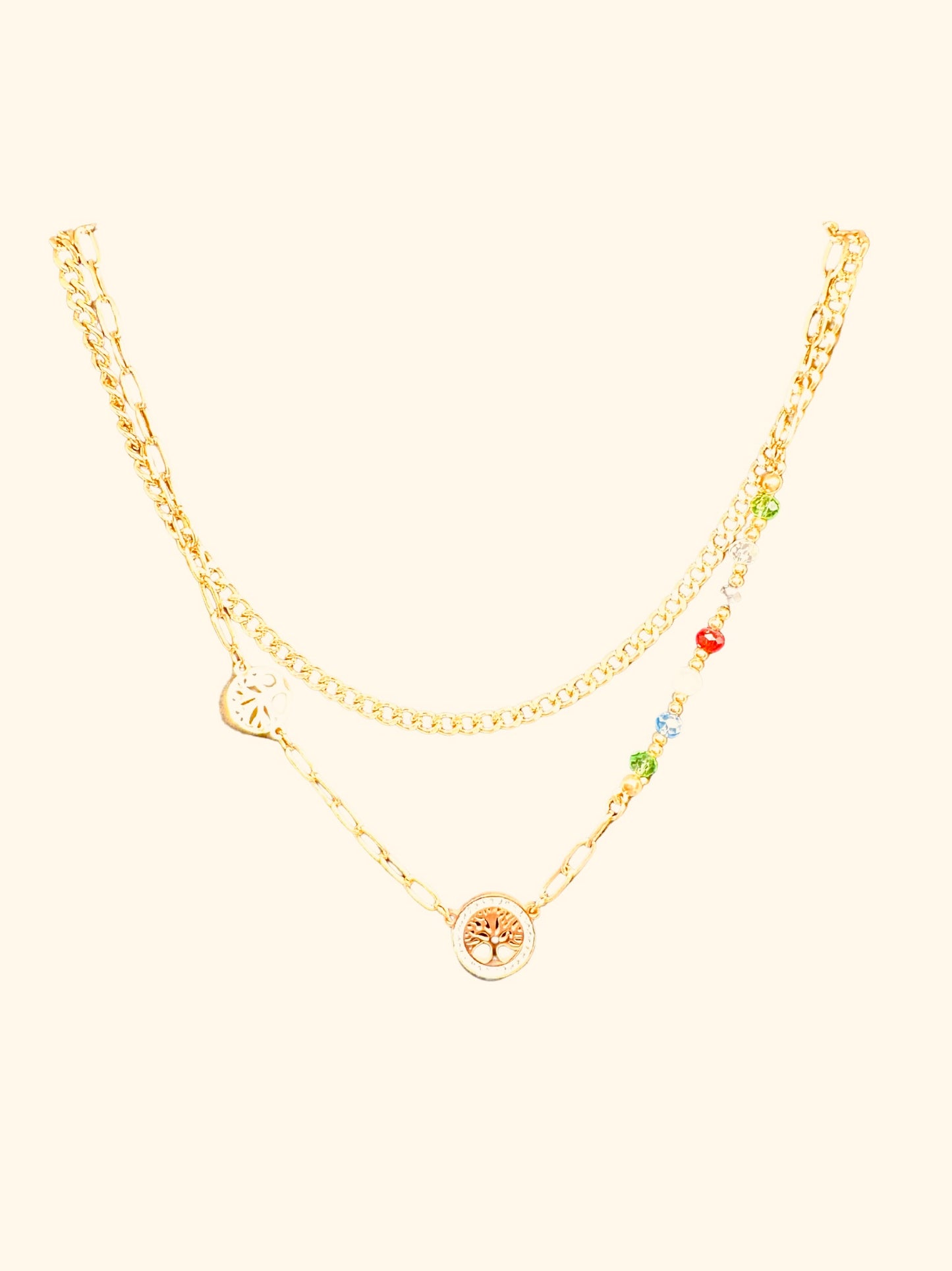 Double collier éternels