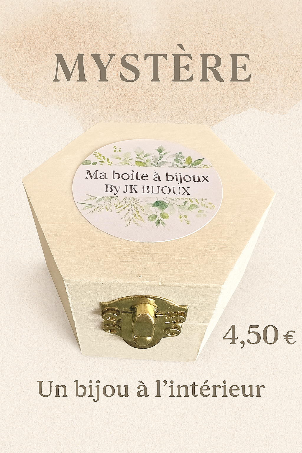 Boîte à bijoux mystère 