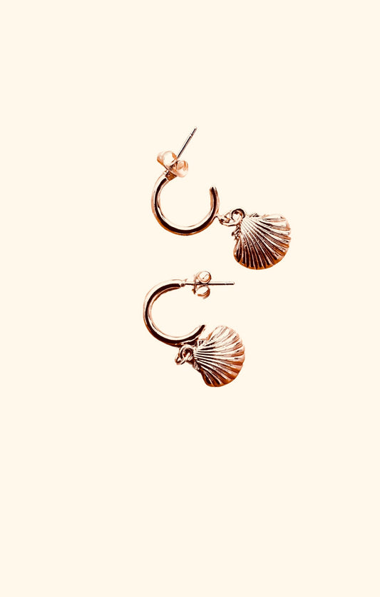 Boucles d’oreilles coquillages
