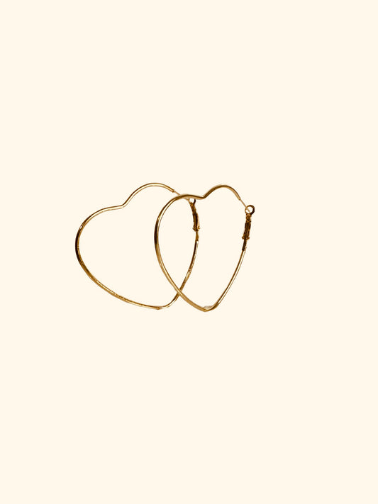 Boucles d’oreilles cœur