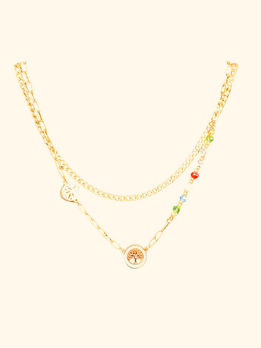 Double collier éternels