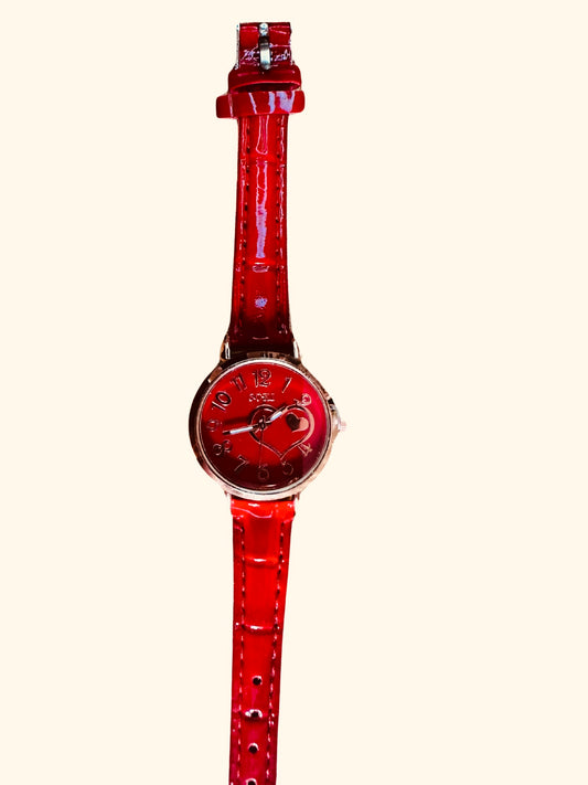 Montre rouge